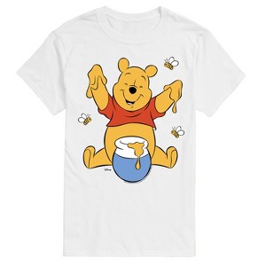 Men's - Winnie The Pooh - Honey Pot Short Sleeve Graphic T-Shirt - 1 of 4
