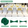 Unique Bargains Polyester Strong Stretchability Wedding Party Chair Sashes 50 Pcs - 2 of 4