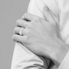 Black Bow Jewelry 7mm Rhodium Plated Sterling Silver Multi Grooved Standard Fit Band - 4 of 4