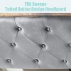 Full Bed Frame, Upholstered Platform Bed Frame with 4 Drawers, Storage Headboard, Wooden Slats Support, Metal Bed Frame with Charging Station, No Box - 3 of 4