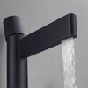 Yukimo Waterfall Spout Single Handle Bathroom Vessel Sink Faucet Solid Brass in Matte Black - 4 of 4