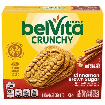 belVita Breakfast Biscuits Cinnamon Brown Sugar 8.8 oz