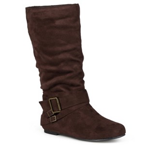 Journee Collection Womens Shelley-6 Round Toe Mid Calf Boots - 1 of 4