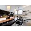 Pearson Collection Glass Pendant Light - Industrial Style, Dimmable, Brushed Nickel Finish - 4 of 4