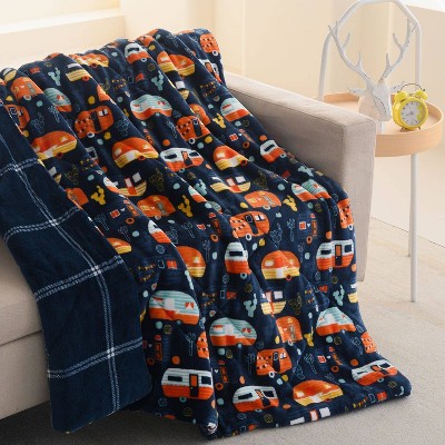 50"x60" Quilted Velvet Throw Blanket - Sutton Home Fashions