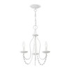 Livex Lighting Alessia 3 - Light Chandelier in  Antique White - 4 of 4