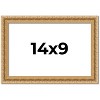 PosterPalooza | Photo Size Refined Gold Picture Frame - UV Acrylic, Foam Board Backing, Hanging Hardware - 2 of 4