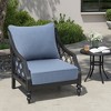 Crestlive Products 24 x 24 inch Sunbrella Outdoor Deep Seat Cushion Water-Repellent & Fade-Resistant Patio Chair Cushion - 3 of 4