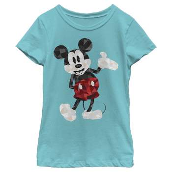 Girl's Disney Artistic Mickey Mouse T-Shirt