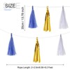 Unique Bargains Party Decoration Reusable Tassel Garland Banner DIY Kits 15 Pcs - 2 of 3