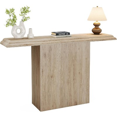 Tribesigns 41" Console Table, Simple Farmhouse Hallway Table, Wood Sofa Table for Living Room, Entryway