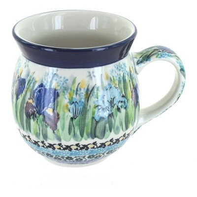 Blue Rose Polish Pottery Callista Bubble Mug