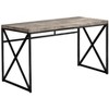 NicBex 47" L Home Office Desk Modern Computer Desk with 3 Drawers and V-Shaped Metal Base for Office, Study - 3 of 4