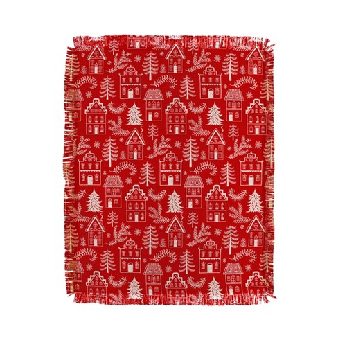 Woven discount christmas blanket