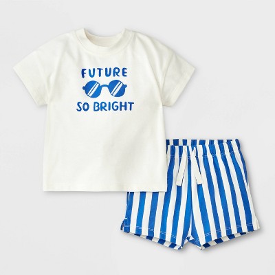 Baby Boys' Top & Bottom Set - Cat & Jack™