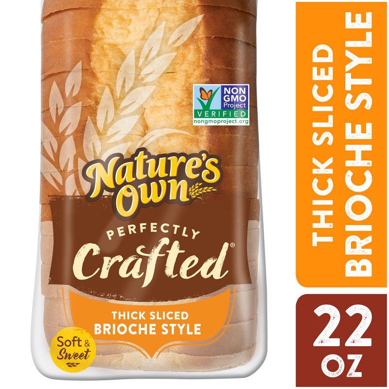 Nature&#39;s Own Perfectly crafted Brioche Bread - 22oz, 5 of 12