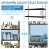 5 Tier Garage Storage Shelving, Adjustable Metal Storage Shelf Unit, Easy Assemble Garage Storage Shelving - 2 of 4