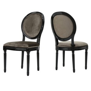 Set of 2 Camille New Velvet Dining Chair - Christopher Knight Home - 1 of 4