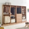 HomeStock Prosper  Freestanding Walk in Wood Closet System - 2 of 4