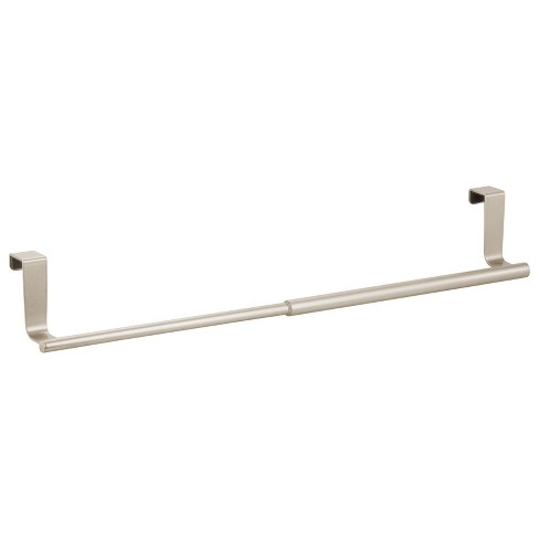 Mdesign Adjustable, Expandable Over Cabinet Door Towel Bar - Satin : Target