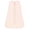 Hudson Baby Infant Girl Thermal Sleeveless Sleeping Bag 2pk, Soft Pink Sage Rose - 4 of 4