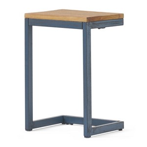 Dexmalle Small High Accent Side Tables,Blue - 1 of 4