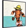 Amanti Art Mister Handsome by Anda Bieza Canvas Wall Art Print Framed - 2 of 4