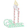 Northlight LED Lighted Candle Christmas Window Silhouette - 17.5" - Multicolor Lights - 4 of 4