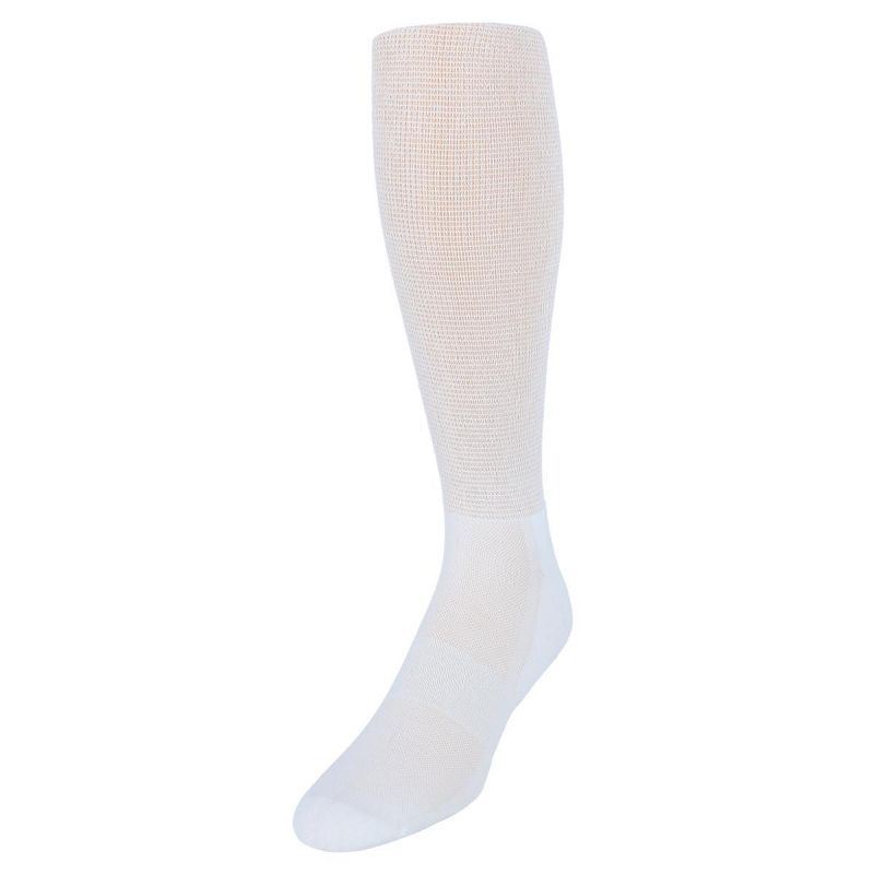 CTM Men's Big and Tall King Size Diabetic Non Binding Sock, 1 of 2
