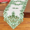 Collections Etc Embroidered Dainty Scroll Cut-Out Holiday Table Linens - image 2 of 3