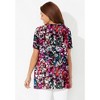 Catherines Women's Plus Size Easy Fit Short Sleeve V-Neck Tee - 3 of 4