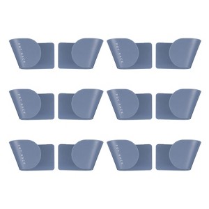 Unique Bargains Silicone Wall Mount Self Adhesive Easy to Install Pot Lid Holder - 1 of 4