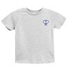The Juniper Shop Pickleball Paddles Crossed Front And Back Youth Short Sleeve Tee - 3 of 4