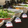 Big Dot of Happiness Stars & Stripes - Patriotic Party Tent Buffet Card - Table Setting Name Place Cards - Set of 24 - 3 of 4