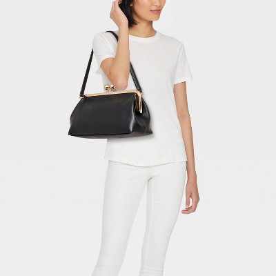 A New Day Kiss Lock Clutch Bag - A New Day™ Black — фото 2