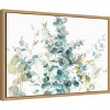 Amanti Art Eucalyptus I White Crop by Danhui Nai Framed Canvas Wall Art - 3 of 4