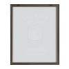 16" x 20" Blake When Life Gives You Lemons Blue Framed Printed Glass by the Creative Bunch Studio Gray - Kate & Laurel All Things Decor - 3 of 4