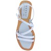 Journee Collection Womens Ennid  Buckle Flat Sandals - 4 of 4
