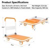 Foldable Platform Push Hand Truck Cart - 2 of 4