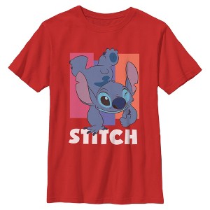 Boys Lilo & Stitch Thumbs Up T Shirt - 1 of 4