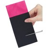 INSPIRE CHIC Men's Prefolded Solid Suit Handkerchief Pocket Squares 7.3"x3.1" 1 Pc - 4 of 4