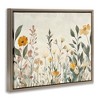 Stupell Industries Shades Of Yellow Flowers Floating Frame Canvas Art - 2 of 4