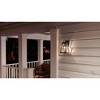 Urban Ambiance Luxury English Country Outdoor Wall Light,  11-1/2"H x 6"W,  Midnight Black Finish, UHP1051 - 2 of 4