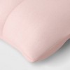 Lumbar Cotton Jersey Quilted Puff Toss Throw Pillow - Room Essentials™ - 4 of 4