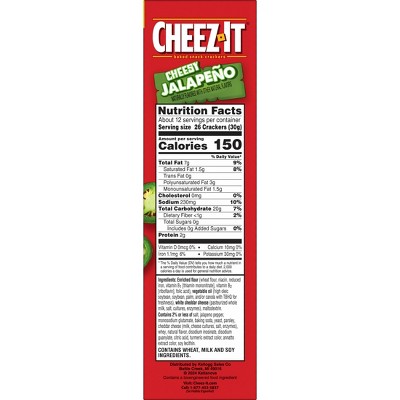 Cheez-It Cheesy Jalapeno - 12.4oz