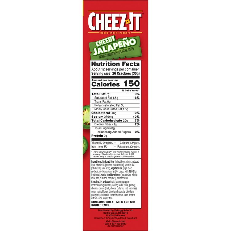 Cheez-It Cheesy Jalapeno - 12.4oz, 2 of 6