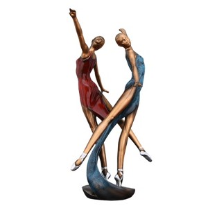 NotArt Dancer Sculpture Figurine - Art Décor Wine Shelf Ornament for Home Crafts - 1 of 4