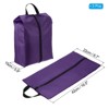 Unique Bargains Nylon Waterproof Portable Lightweight Shoe Bags for Travel 3 Pcs - 2 of 4