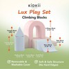 KIDKII Lux Play Set 8-Piece Foam Climbing & Motor Skill Play Kit, Pastel Mix - 3 of 4