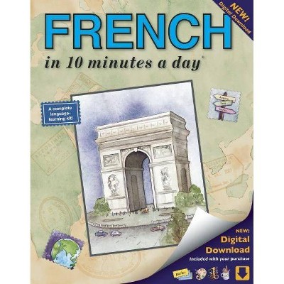 French in 10 Minutes a Day - 8th Edition by  Kristine K Kershul (Paperback)